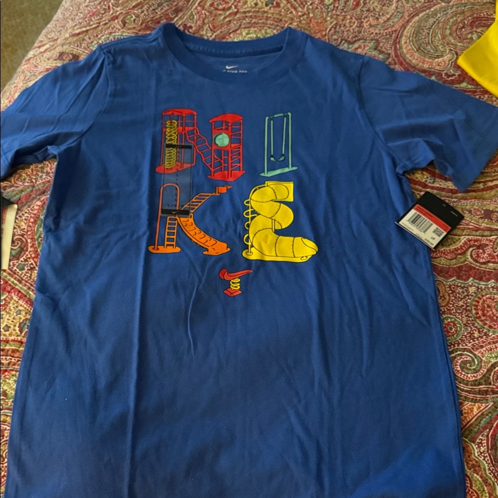 Nike Kids Blue Short Sleeve Tee
